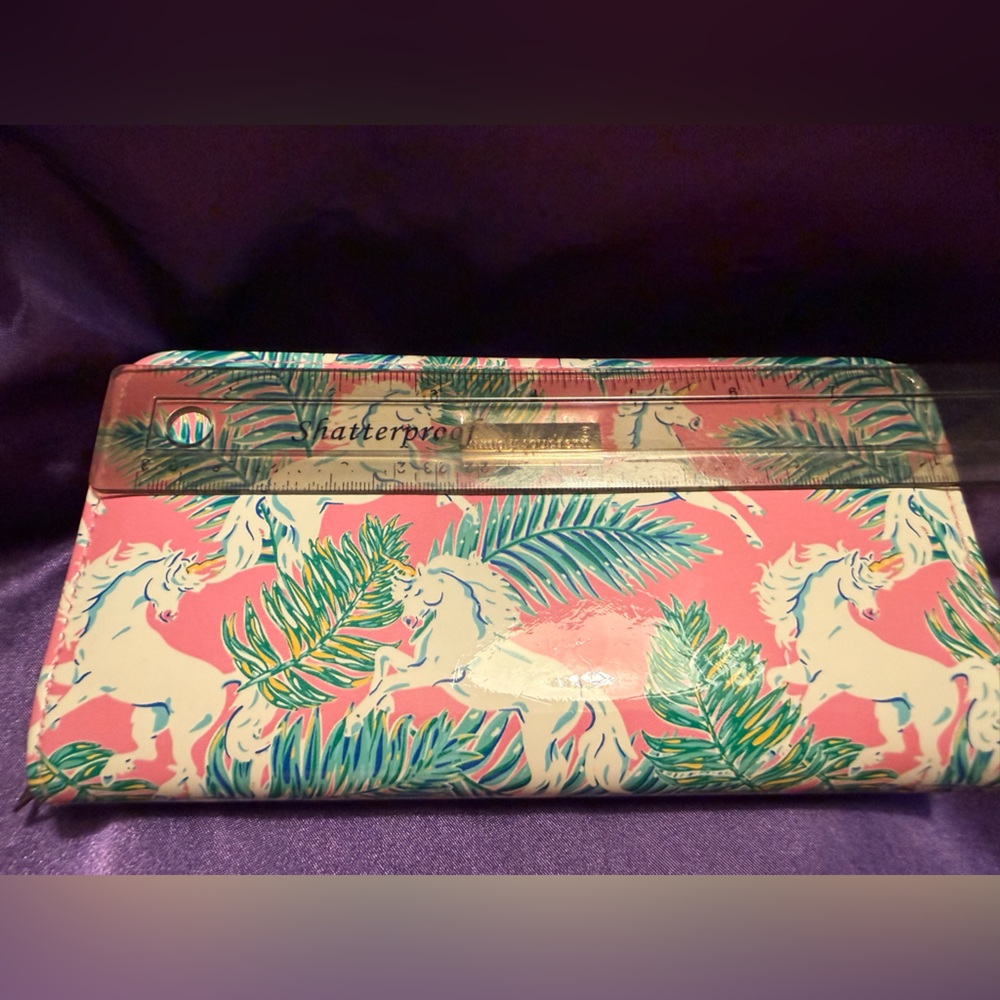 Simply Southern Wallet Pink Tropical Unicorn - Picture 5 of 7